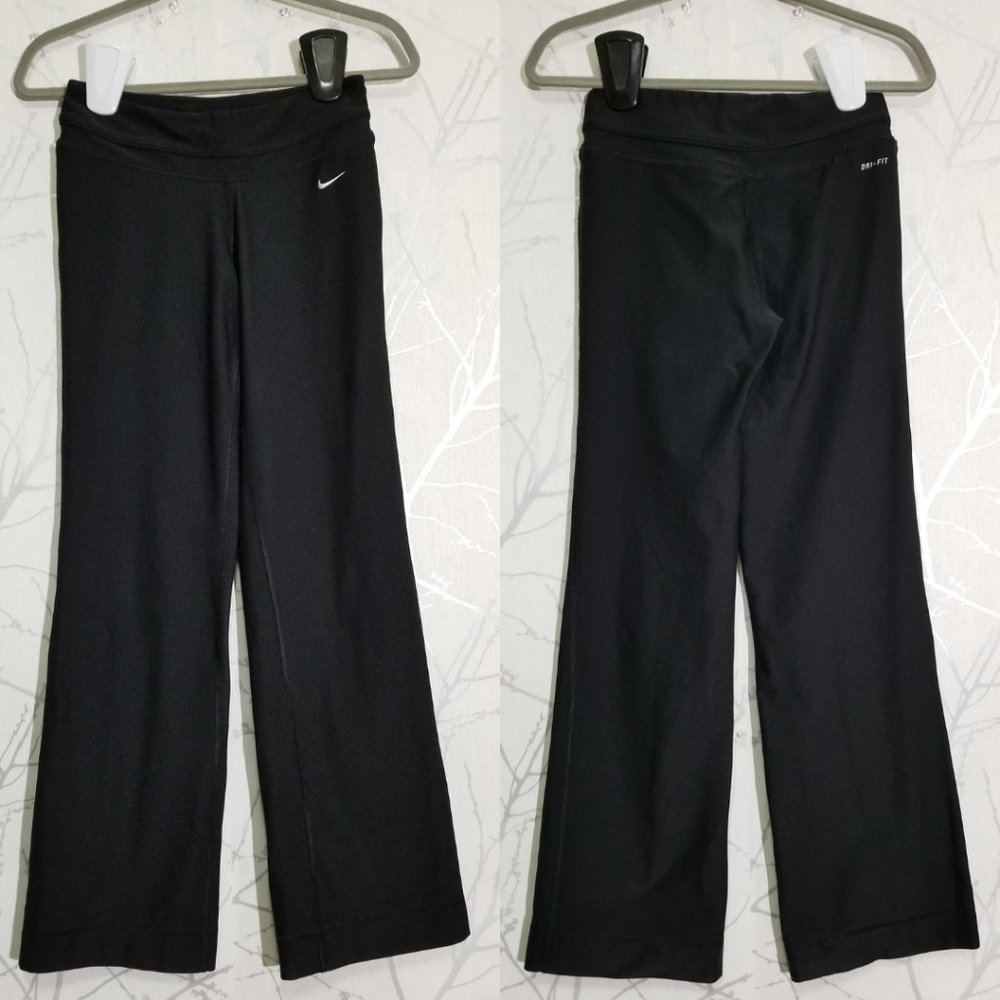 NIKE Dri-Fit Mid Rise Bootcut Flare Yoga Pants
